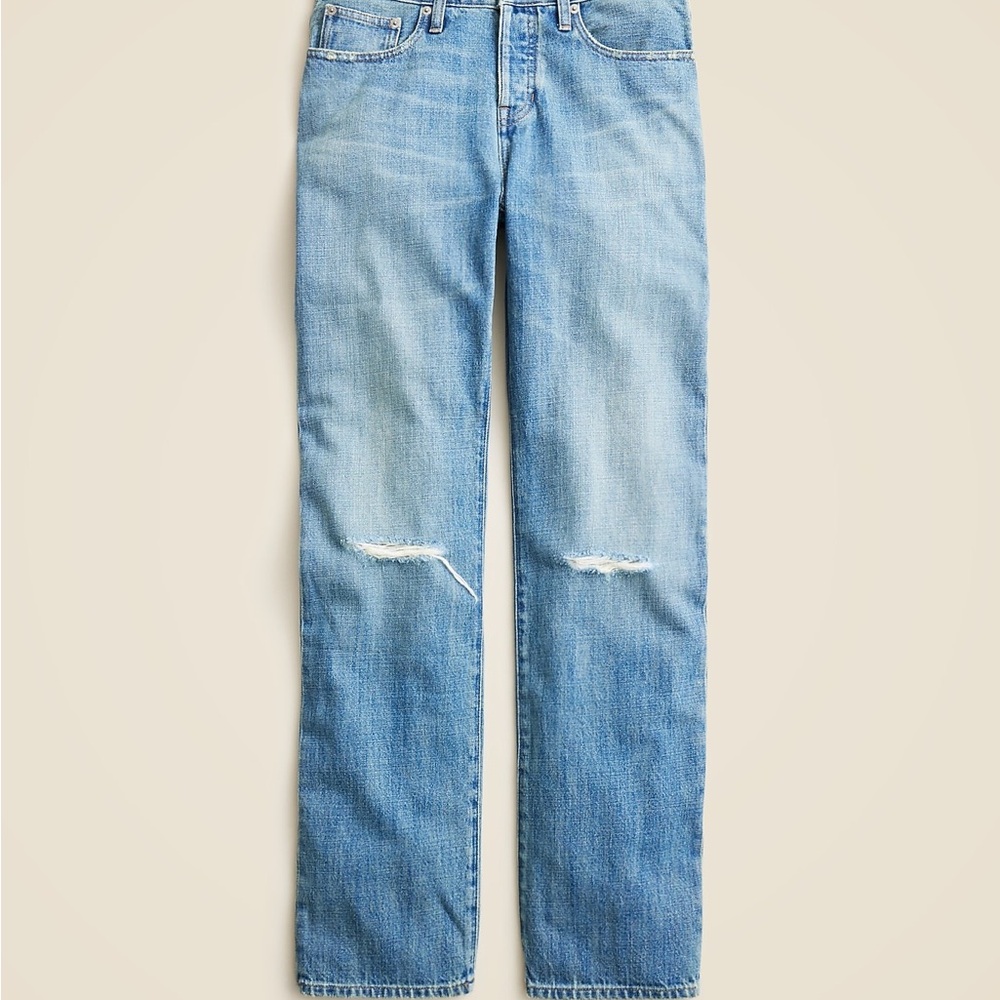 J crew slouchy distressed Jeans